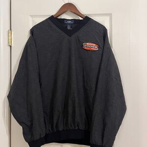 Vintage NASCAR Vantage Dodge Weekly Series Pullover V-Neck - Size LG